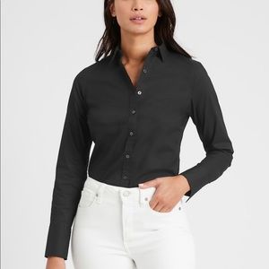 Banana Republic Riley Tailor-Fit Stretch Shirt